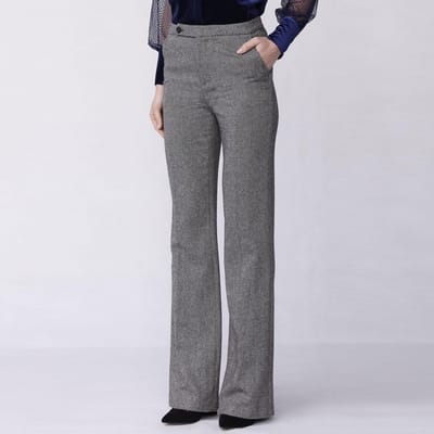 Rechte Heather Gray Wollen Pants