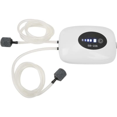 Zuurstofpomp met USB-kabel Oplaadbare Draagbare Stille Luchtpomp voor Aquarium Buitenvissen Type 2