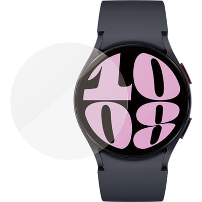 PanzerGlass Screenprotector geschikt voor Samsung Galaxy Watch 6 - 40 mm Glazen | PanzerGlass Antibacterial Screenprotector - Case Friendly