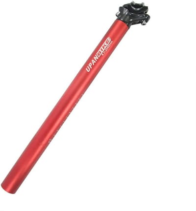 Fiets Zadelpen - Zadelbuis Fietsaccessoire - Fietscomfort Verbeteren - Extra Lange Lengte - 400mm - Blauw