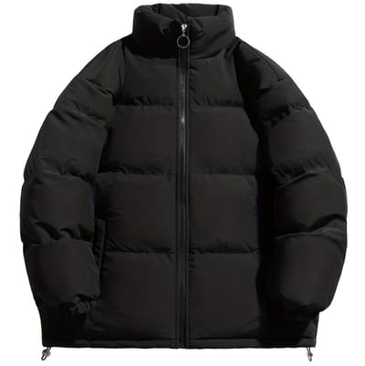 Livano Winterjas Voor Dames - Faux Fur Bontkraag - Parka - Jas - Winter - Volwassen - Zwart - Maat L