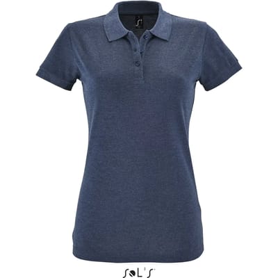 SOL'S Women´s Polo Shirt Perfect L526 - Heather Denim - XL