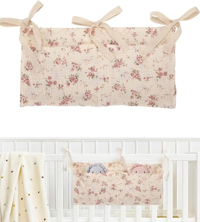 SnelShoppen - Kinderen Bed Hangende Tas, Bed Organizer, Opbergzak, Bedtafel, Luiers Organizer, Luiertas, Opbergzak voor Luiers, Geschikt voor Kinderen