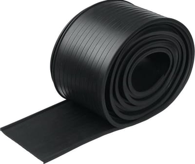 Universele garagedeurafdichting - 5 meter - 95 mm hoog - vloerafdichting - weerbestendig - bescherming draft stopper for the door