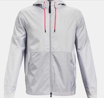 Under Armour Legacy Windbreaker Jack - Grijs - Maat S