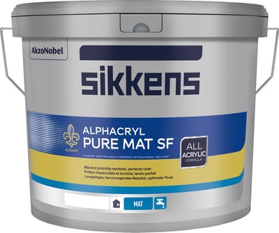 Sikkens - Alphacryl Pure Mat SF - Wit - 5 L