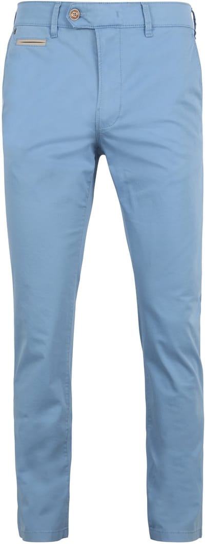 Gardeur Chino Benny 3 Lichtblauw - Maat 48 - Heren