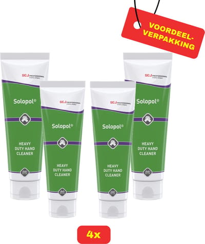 Solopol - Sterke Handreiniger - 4x 250ml - Voordeelverpakking