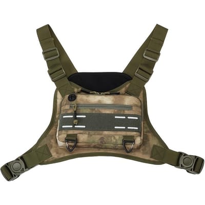 Tactisch Vest Borsttas Camping Rugzak CS Rig Airsoft Pouch Holster Molle Mannen Schouder Jacht Vissen Fietsen Hardlopen Pouch