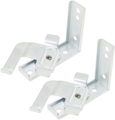 Dailygoods - Set van 2 Metalen Scharnieren voor Rolgordijnen