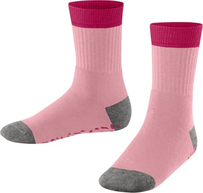 Esprit Cozy Memphis Noppen op de zool katoen huissokken kinderen roze - maat 27-30
