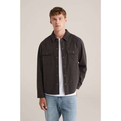 WE Fashion Overshirt Dark Brown Taglia: 3XL | Camicie Casual Outlet | Uomo | Marrone