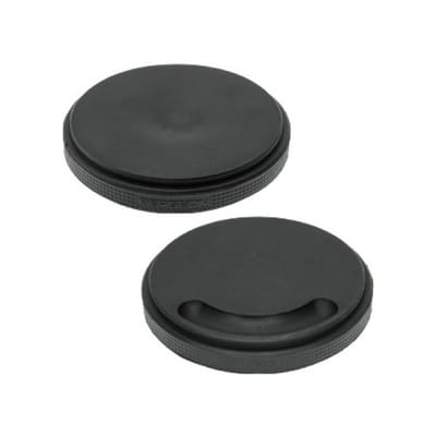 Bergeon Montagekussen 30097-E, kussen, kussen voor horlogereparatie, van rubber, zwart, omkeerbaar, 88 mm