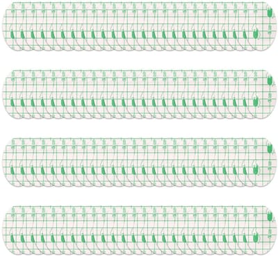 Dailygoods- Hielstickers 100 Stuks - Onzichtbare Hielkussentjes - Zelfklevend - Waterdicht - Transparant - Voorkomt Hielwrijving