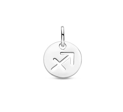 Zilver Gerhodineerde Hanger sterrenbeeld boogschutter 1333703