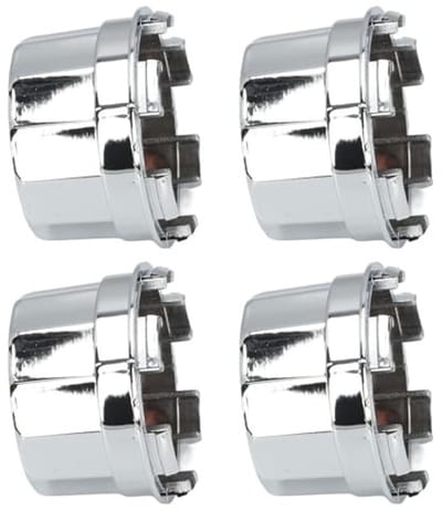 Dailygoods- Wielnaafdoppen 4 Stuks - Compatibel met 8/10/12/14 Inch Lichtmetalen Velgen - Duurzaam - Stofcentrum Naafdopafdekkingen - Sportief Ontwerp - Naafdoppen