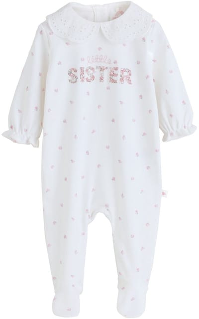 Next - Meisjes - Family-babypyjama - Wit
