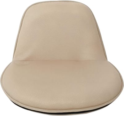 Vloerstoel voor Yoga en Lezen - Comfortabele Opvouwbare Fleecestoel