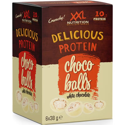 XXL Nutrition Delicious Protein Choco Balls Chocolade 6 pack - 38 gram