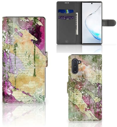 Hoesje Samsung Galaxy Note 10 Letter Painting