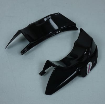 Paire prise d'air RADS Polisport pour moto Honda 125 CR 2004 à 2007 Noir Neuf