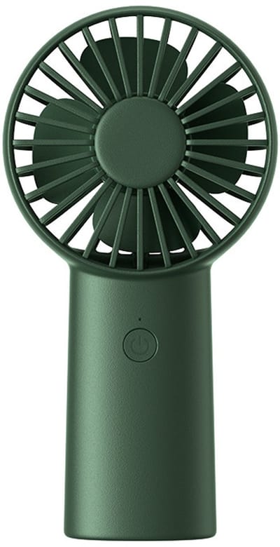 Handventilator, 4000mAh Mini Draagbare Ventilator, Persoonlijke Oplaadbare USB Zakventilator, Max 16u, 3 Snelheden Voor Buiten & Reizen, Groen
