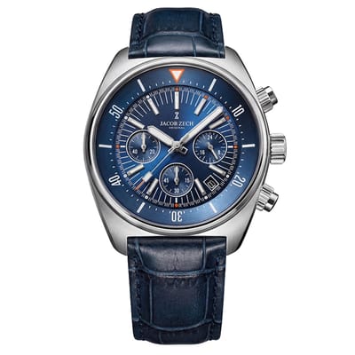 Jacob Zech - Heren Horloge Vienna - Zilver