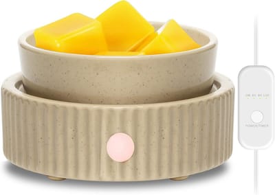 Keramische Elektrische Wax Warmer met Timer voor Geurende Wax