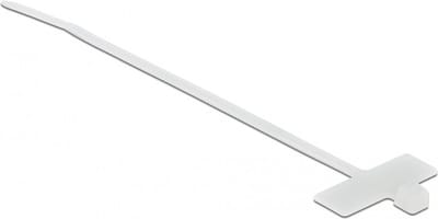 DeLOCK 18954 kabelbinder Parallel entry cable tie Polyamide Wit 10 stuk(s)