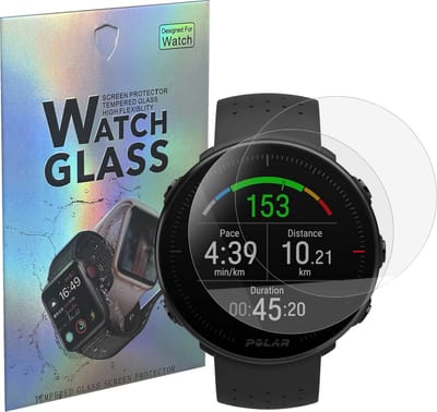 Screenprotector voor Polar Vantage M2 / Vantage M / Vantage V2 - 2 stuks Beschermglas Smartwatch van glas Transparante glazen schermbeschermfolie