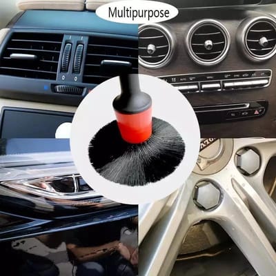 Dash & Trim brush 2x -  2x Auto Detailing borstel - Interieurborstel - Auto interieur borstel - Auto ventilatieborstel - Auto interieurreiniger - Stofborstel - Multifunctionele borstel - Detailing brushes.