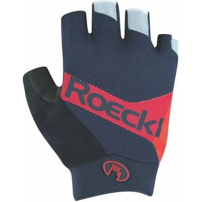 Roeckl Iseo Fietshandschoenen Zomer Unisex Zwart Rood - Black Red-8