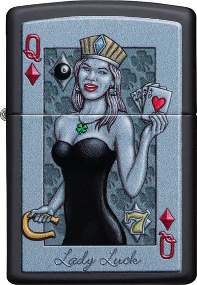 Lady Luck Zippo aansteker