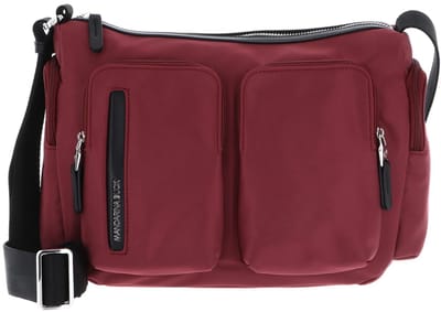 MANDARINA DUCK schoudertas Hunter Crossover Grape donkerrood