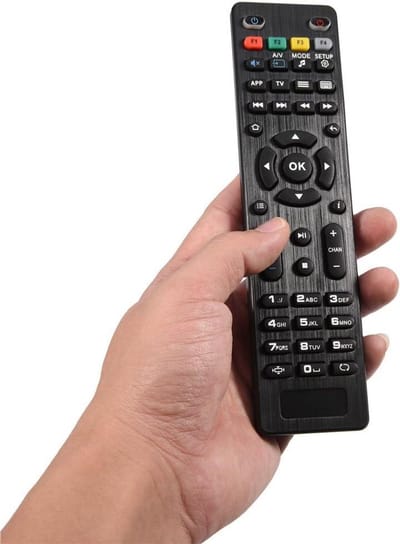 Universele afstandsbediening voor TV - vervangende afstandsbediening voor MAG TV geschikt voor 254 250 255 260 270 - Eenvoudige bediening met zoekwoorden: afstandsbediening, TV.