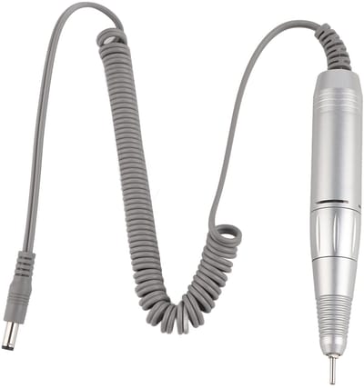 Allecto - Nagelvijlhandstuk - Nagelboor - Ergonomisch Handvat - Aluminiumlegering - Polijstmachine - Geschikt voor Acryl- en Gelnagels