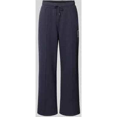 Loose fit sweaterbroek van katoenmix model 'Tenn'