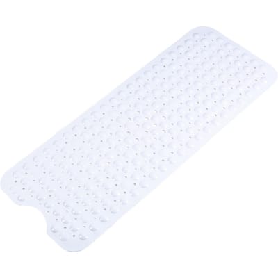 Badkamer Douchemat 40x100cm PVC Antislip Lange Strip Douchematten met Zuignappen voor Thuis