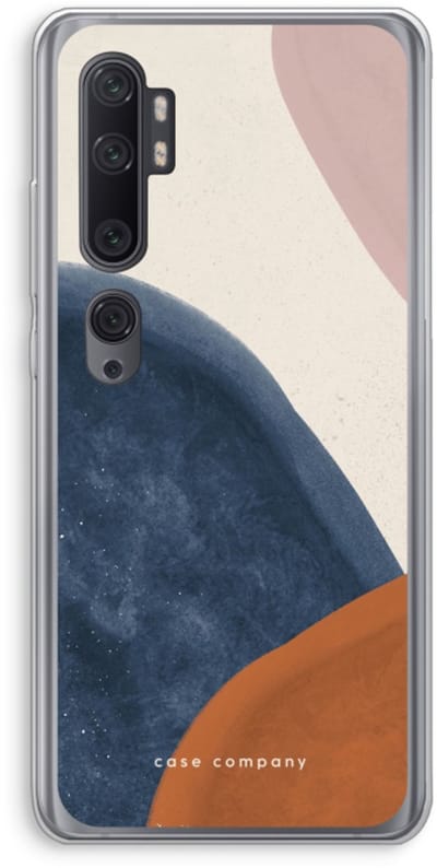 Case Company® - Hoesje geschikt voor Xiaomi Mi Note 10 Pro hoesje - Geo #1 - Soft Cover Telefoonhoesje - Bescherming aan alle Kanten en Schermrand