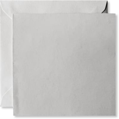 Cards & Crafts 20 x Vierkante Kaarten & Enveloppen Crème - 13,5x13,5cm / 14x14cm - Vierkant