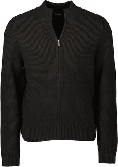 Blue seven heren - Vest 376456 zwart dun maat XL