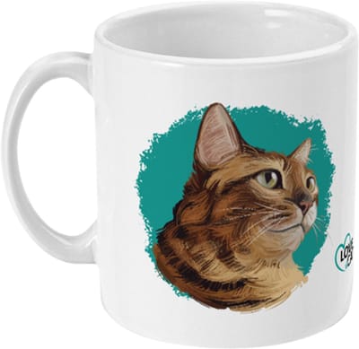 Mok Love Cats Toyger, 325ml
