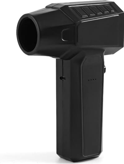Hogesnelheidsföhn, draagbare mini-föhn met hoog vermogen, autoföhn, oplaadbaar via Type-C, geschikt voor kamperen en gebruik in de auto.