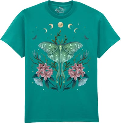 Vlinder Luna And Rhododendron The Coloured House T-shirt S