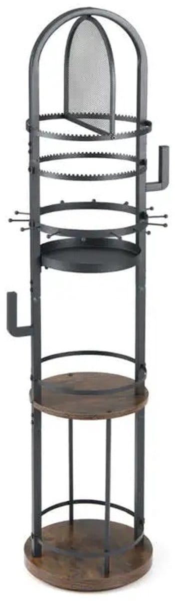 MakkelijkMooi Sieraden Standaard - Organizer - 360° Draaibare Basis - 14 Houders en 3 Opbergplanken - Ruimte voor 179 Oorbellen