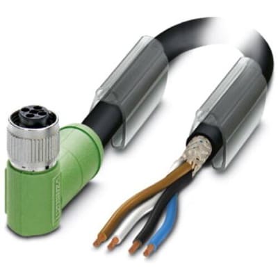 Phoenix Contact 1424118 Sensor/actuator aansluitkabel M12 Aantal polen (sensoren): 4 Bus, haaks 5.00 m 1 stuk(s)