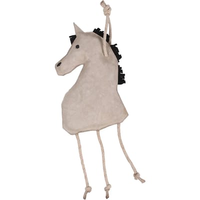 Qhp - Paardenspeeltje Paard - Stalmaatje - Beige