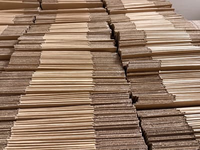 Verzenddozen per pallet a 2640 dozen 200x150x150 mm B-golf karton