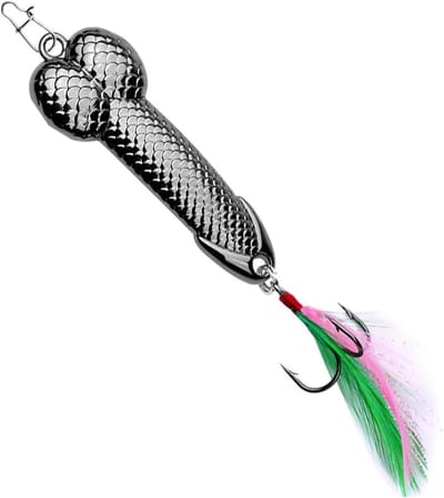 Vis Aas - Spinner Lokaas - Vissen Vergroten - Felle Flitsende Bladen - 11g - Donker G