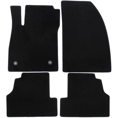 Tapis de sol - Opel - Mokka - 2012-2020 - 4 pièces - Renforcé sous les pédales - Antidérapant